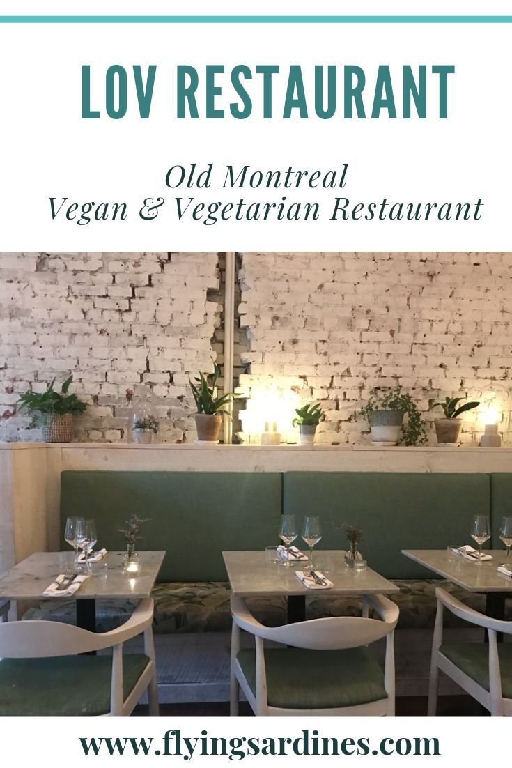 Montreal Lov Restaurant. Vegan & Vegetarian
